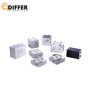 Collecteur hydraulique CETOP3 CETOP 5 NG3-NG32 bloc de vannes rexroth yuken vickers standard ou adapté aux besoins du client en aluminium en acier vanne groupe - Product Image 4