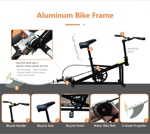 Xe đạp nước bơm hơi TOURUS 2025 bộ sưu tập mới, xe đạp nước đơn bơm hơi để bán - Product Image 4