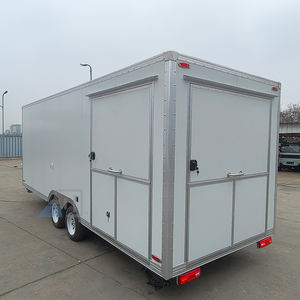 Remorque de restauration mobile 2026 en promotion avec véranda et foyer barbecue, personnalisable pour la restauration événementielle - Product Image 5