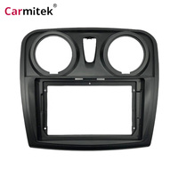 Android araba radyo multimedya oynatıcı çerçeve Renault Logan için 2 Sandero2 2012-2019 2Din navigasyon Stereo Carplay