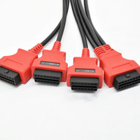 Arnés de cableado estéreo para automóvil 6 en 1 arnés de cables automático OBD arnés de cable de puente universal
