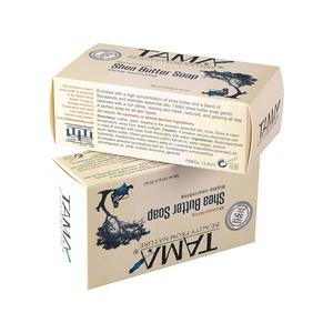 Personalizado impreso completo 350g de papel estucado jabón cajas de embalaje <span class=keywords><strong>para</strong></span> la casa de jabón con el logotipo - Product Image 5