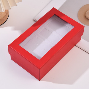 Coffret <span class=keywords><strong>Cadeau</strong></span> Rigide en Carton <span class=keywords><strong>pour</strong></span> Montre, Bracelet et Collier avec Fenêtre Transparente – Idéal <span class=keywords><strong>pour</strong></span> <span class=keywords><strong>Anniversaire</strong></span>, Portable - Product Image 6