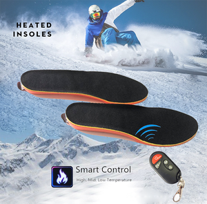 <span class=keywords><strong>Semelles</strong></span> <span class=keywords><strong>chauffantes</strong></span> électriques rechargeables avec télécommande <span class=keywords><strong>Semelles</strong></span> thermiques Chauffe-pieds sans fil pour la <span class=keywords><strong>chasse</strong></span>, la pêche et la randonnée - Product Image 2
