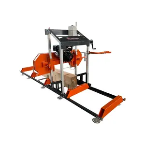 Portable sawmill wood cutter saw machine