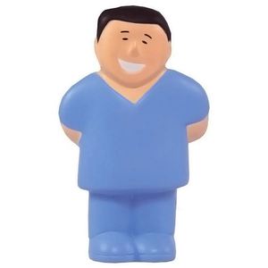 Custom Female Ball Imprint Logo <b>Nurse</b> Stress Reliever Squeeze Toys for Promotion - Product Image 3