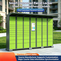 Casier de livraison intelligent extérieur BL-SLG06 pour colis, station de livraison pour les communautés résidentielles, armoire de stockage en libre-service