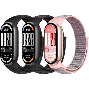 Correa de Repuesto de Nailon Ajustable con Velcro para <span class=keywords><strong>Xiaomi</strong></span> Smart Band 10/<span class=keywords><strong>Xiaomi</strong></span> Smart Band 9/<span class=keywords><strong>Xiaomi</strong></span> Smart Band 8 NFC - Product Image 1