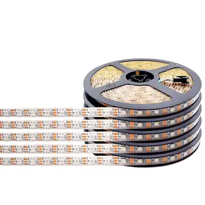 5V smd led灯条，用于圣诞节装饰的5050 RGB 60 led/m防水led灯条