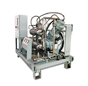 충전 병 200 바 오일 프리 산소 부스터 용 Z-산소 고압 O2 압축기 시스템