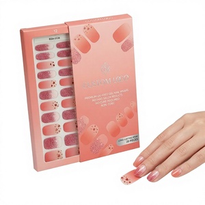 <span class=keywords><strong>Uñas</strong></span> <span class=keywords><strong>de</strong></span> Gel Semi-Curadas Sin UV y No Tóxicas con Detalles <span class=keywords><strong>de</strong></span> Patrón <span class=keywords><strong>de</strong></span> Corazón para Suministro <span class=keywords><strong>de</strong></span> Salón <span class=keywords><strong>de</strong></span> Alta Gama, Duración <span class=keywords><strong>de</strong></span> hasta 14 Días - Product Image 1