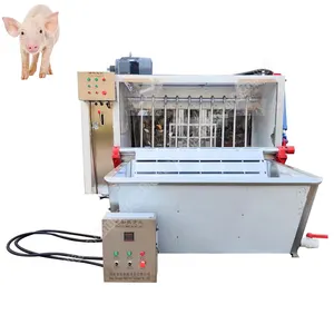 Abattoir de porcs et installation de transformation de la viande machine de séchage de porcs machine de brûlage et d'épilation de porcs d'abattoir