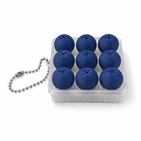 Porte-clés anti-stress imprimé en 3D en forme de myrtille, jouet à presser en forme de fruit, pendentif anti-stress pour les doigts, vente en gros personnalisée