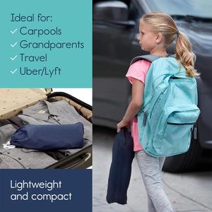 Siège auto <span class=keywords><strong>gonflable</strong></span> surélevé personnalisé en gros pour les voyages - Conception de dossier étroit portable pour les tout-petits et les enfants - Product Image 4