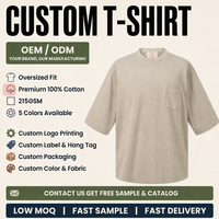 Sweat-shirts de marque OEM 100% coton blanc pour homme, t-shirt à manches courtes délavé avec bords ourlés et poches, sweats unisexes simples pour l'hiver