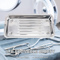 Plateau de Stérilisation en Acier Inoxydable de Qualité Médicale, Organisateur Perforé pour Instruments Chirurgicaux à Usage Hospitalier