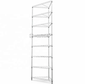 <span class=keywords><strong>8</strong></span> tầng góc dây Giá Kim Loại lưu trữ dây kệ cho phòng tắm - Product Image 6