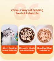 Fabricant OEM Vente en gros et au détail de poitrine de poulet cuite à haute teneur en protéines pour chats et chiens Snack pour animaux de compagnie à bas prix