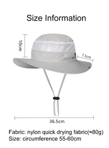 Sombrero de Protección UV Unisex DORISEA, Cubre Cuello y Rostro, para Pesca en Lagos y Ríos, Campismo y Senderismo - Product Image 2