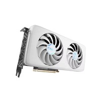 Max Sun GeForce RTX4060Ti I-Craft X2 OC 8G ACGN Edisi Terbatas GDDR6 Rtx 4060ti RGB Anime Putih GPU untuk Gaming Desktop