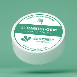 LIFEWORTH kantong dukungan kognitif-campuran revitalisasi untuk fokus berkelanjutan & kinerja Mental-Label pribadi tersedia - Product Image 1