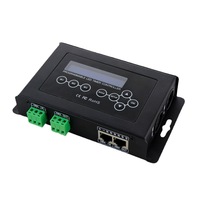Minuteur LED programmable à 4 canaux avec horloge en temps réel et écran OLED pour un contrôle automatique de l'éclairage programmé