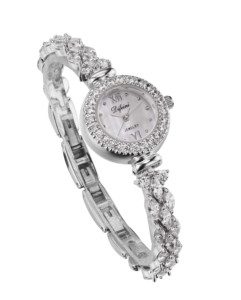 DIFEINI Diamant Luxe RVS Dameshorloge MIYOTA uurwerk 3ATM Waterdicht Analoog Wijzerplaat Nieuw Luxe Zirkoon - Product Image 6