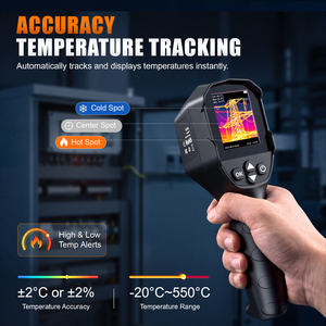 Telecamera Termica Professionale <span class=keywords><strong>Portatile</strong></span> per Rilevamento Perdite d'Umidità in Edifici, Scansione di Pareti e Pavimenti - Product Image 3