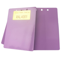 Vernis en poudre thermodurcissable rouge lilas RAL 4001 haute brillance pour peinture de meubles de bateau, application électrostatique, vente directe usine en gros