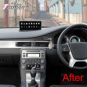 Xe đài phát thanh <span class=keywords><strong>Android</strong></span> Máy nghe nhạc tự động cho Volvo S80 CX70 (rhd) 2004 2005 2006 2007 2008 2009 2010 2011 4 + 64GB <span class=keywords><strong>GPS</strong></span> máy nghe nhạc không dây - Product Image 3