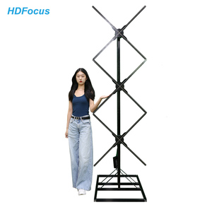 Full Size Ologramma <b>3D</b> Other Advertising Equipment Splicing Led Fan Video Wall <b>Projector</b> HD-F100S001 100CM 1*3 Human Shape Splic - Product Image 1