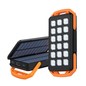 พาวเวอร์แบงค์พลังงานแสงอาทิตย์แบบพกพามีไฟ LED 10000mAh สินค้าใหม่มาแรง - Product Image 3