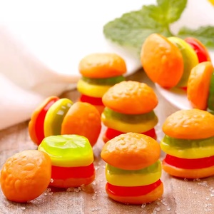 Venta al por mayor Troli <span class=keywords><strong>Burger</strong></span> Shaped Gummy <span class=keywords><strong>Candy</strong></span> 540g/caja Caramelo exótico Sweet Jelly - Product Image 6