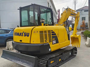 Excavatrice Komatsu d'occasion PC56-7 d'origine japonaise de bonnes performances avec moteur Yanmar, pompe de boîte de vitesses à bas prix - Product Image 3