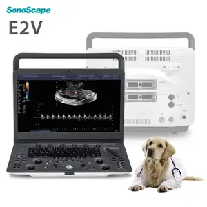 SonoScape E2V נייד צבע דופלר אולטרסאונד Ecografia Portatil אולטרסאונד הרפואי מכשירי וטרינרית אולטראסאונד מכונת