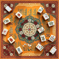 Tapis de jeu de Mahjong personnalisable en feutre – Ensemble professionnel, plusieurs tailles, finition écologique, résistant à la saleté, pour table de jeu