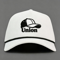 Gorra de Béisbol Personalizada de 5 Paneles con Parche de PVC y Logotipo, Gorras de Golf Impermeables con Perforaciones Cortadas a Láser, Gorra de Golf de Poliéster Verde con Cordón