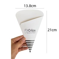 Papier crêpe gaufré jetable pliable à quatre couleurs avec logo fantaisie biodégradable recyclé imprimé personnalisé