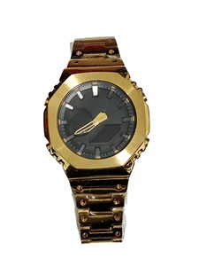 Reloj <span class=keywords><strong>Digital</strong></span> de Lujo Original Serie Go, Reloj Resistente a Impactos G21a00, Correa de Aleación, Cierre de Mariposa, Resistencia al Agua de 20 m, Cronógrafo - Product Image 4