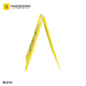 لافتة تحذيرية صفراء قابلة للطي من البولي بروبيلين للسلامة على الطرق الخارجية، مخصصة للمناطق المبللة، متوفرة بالجملة - Product Image 5