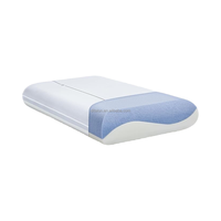 Oreiller ergonomique rafraîchissant personnalisé en usine, housse amovible et lavable, sans odeur, soutien du cou pour les dormeurs sur le côté, le dos et le ventre