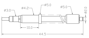 著名供应商弹簧测试探针，用于电池测试仪的弹簧针式探头 - Product Image 6