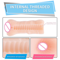 Tragbarer und Diskretionärer Taschenmasturbator für Herren, mit Ultrarealistischer Innenstruktur und Weichem TPE-Material für Intimes Training