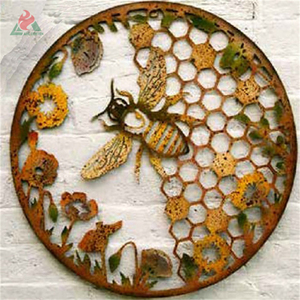 Decorazione Murale in Acciaio Corten <span class=keywords><strong>Albero</strong></span> della Vita, Insegna in Acciaio, Arte Metallica per Decorazione Pareti - Product Image 4