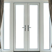 Fenêtres et portes à double vitrage de qualité supérieure NFRC AS2047 CE TOMA, portes et fenêtres en aluminium, porte métallique standard australienne pour maisons