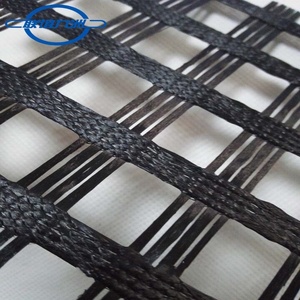 Cường độ cao hai trục sợi thủy tinh nhựa sợi dọc dệt kim <span class=keywords><strong>Polyester</strong></span> geogri Pet geogrid hai trục một trục <span class=keywords><strong>Polyester</strong></span> geogrid cho đường - Product Image 2