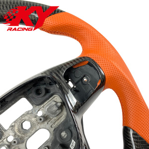 พวงมาลัยคาร์บอนไฟเบอร์สไตล์รถแข่ง สำหรับฟอร์ด โฟกัส MK4 คูก้า พูม่า ST RS XR ECOnetic RS500 เฟียสต้า MK8 MK2 MK3 เอสเคป รุ่นคัสตอม - Product Image 2