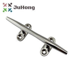 Taquet de corde Taquets de quai Quais de bateau Décor maritime Poli 316 Base ouverte en acier inoxydable Six tailles 4 <span class=keywords><strong>5</strong></span> 6 8 10 12 pouces - Product Image 2