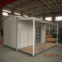 Petite maison mobile préfabriquée portable 2 chambres à coucher Petite maison préfabriquée
