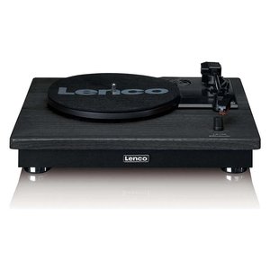 Tourne-disque Lenco Ls 100bk V2 Noir avec haut-parleurs intégrés, connectivité Bluetooth, sortie RCA 33 45 78 tr/min - Product Image 4